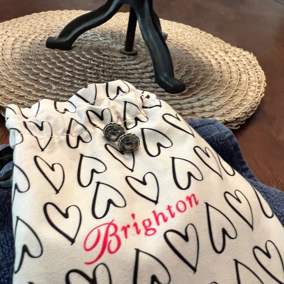 COPY - Brighton Silver and Grey Post Earrings - Picture 2 of 3